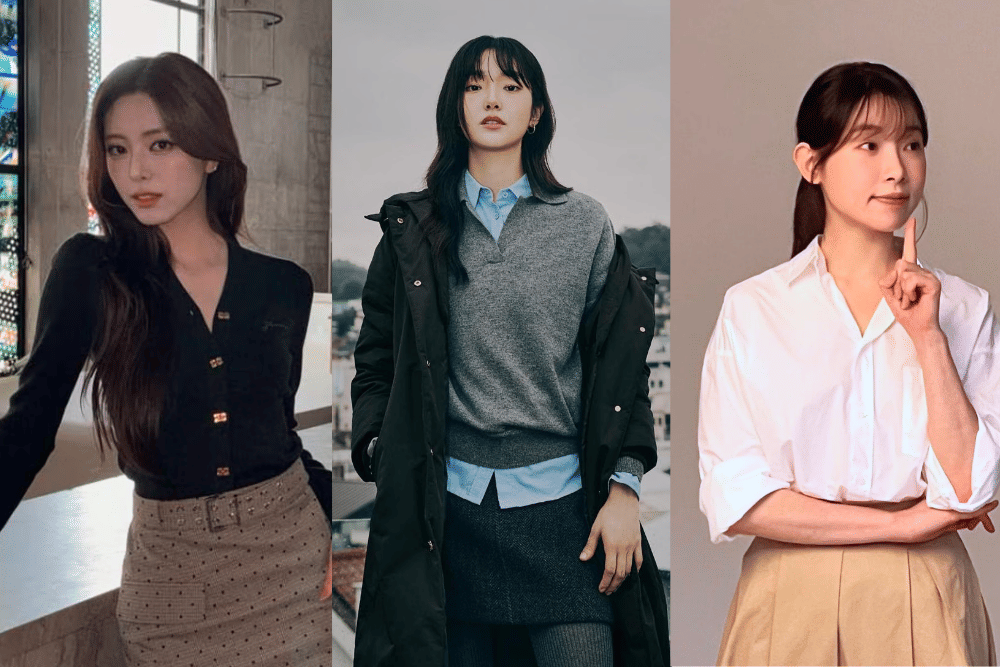 7 OOTD Pemain Drama My Bias, My Boss yang Cocok untuk ke Kantor