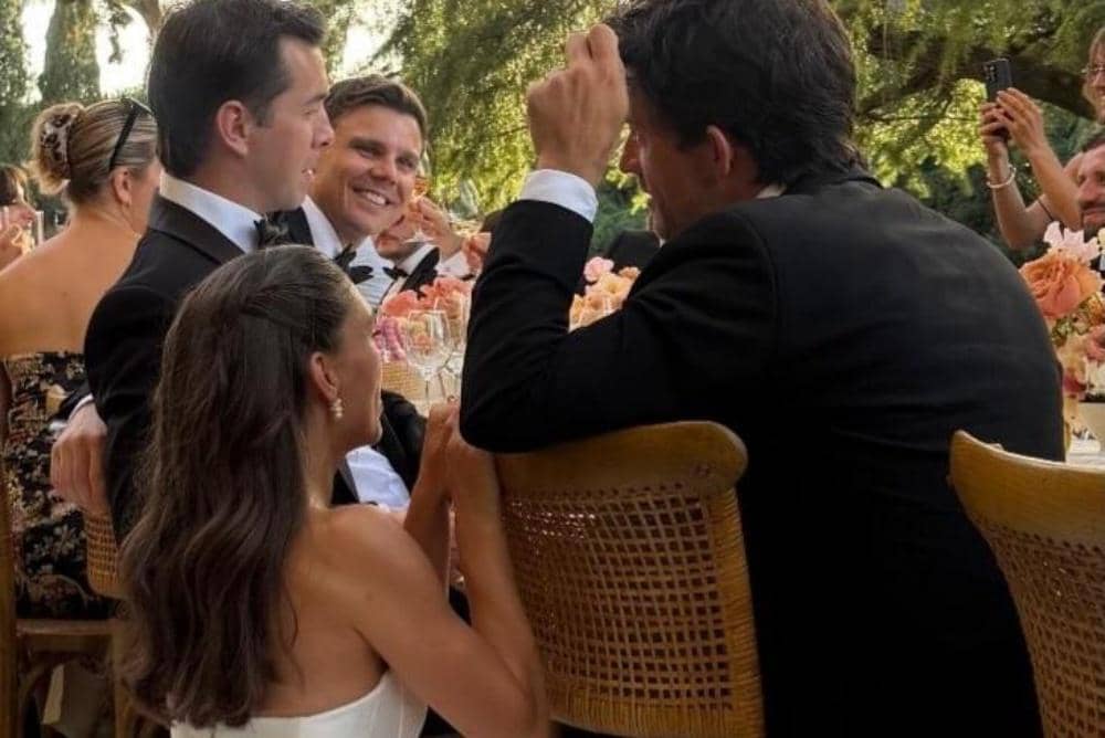 Sabrina Bartlett dan Lachie Stewart Resmi Menikah