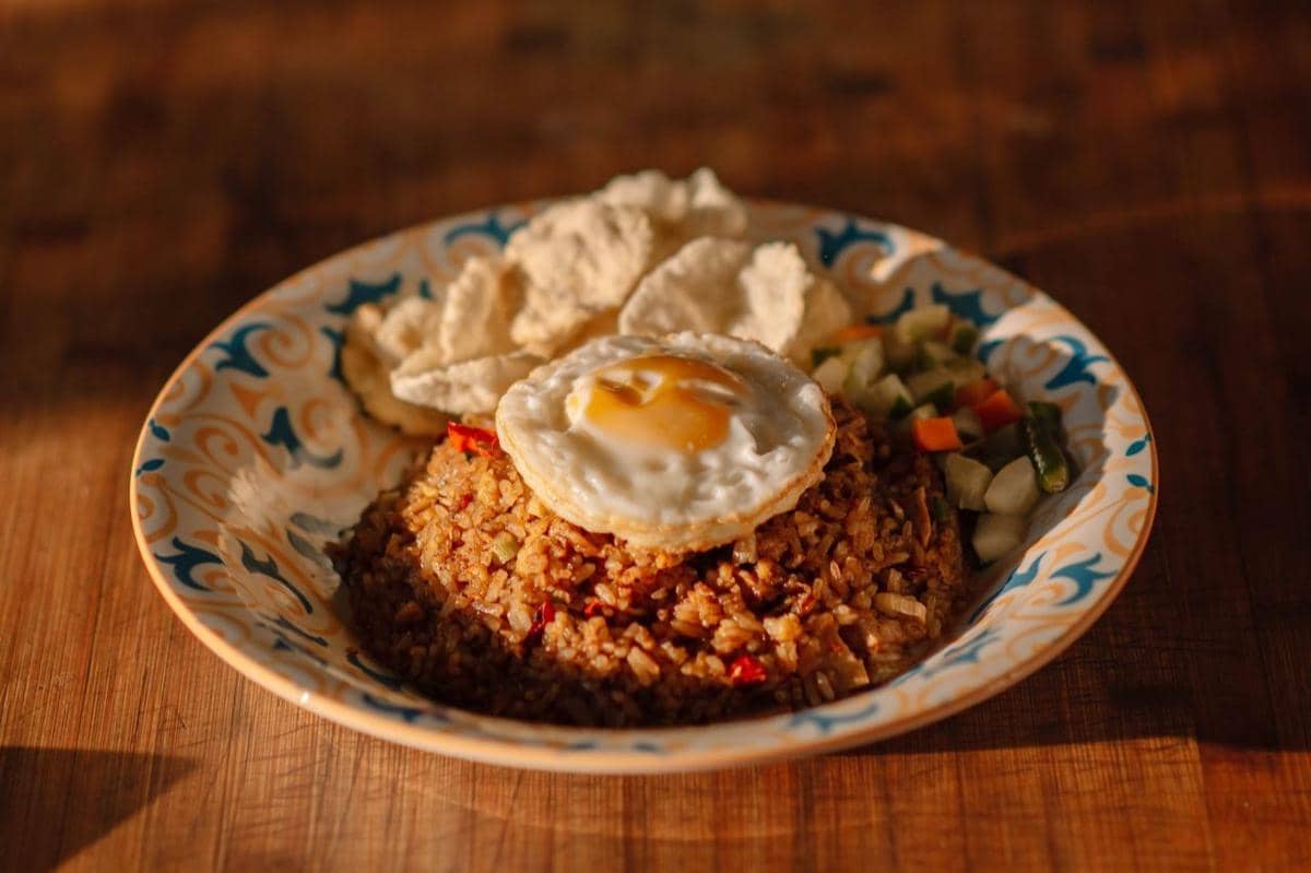 ilustrasi nasi goreng Jawa kuno