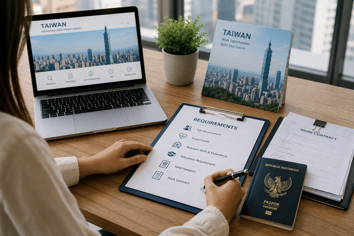 Syarat dan Cara Kerja di Taiwan