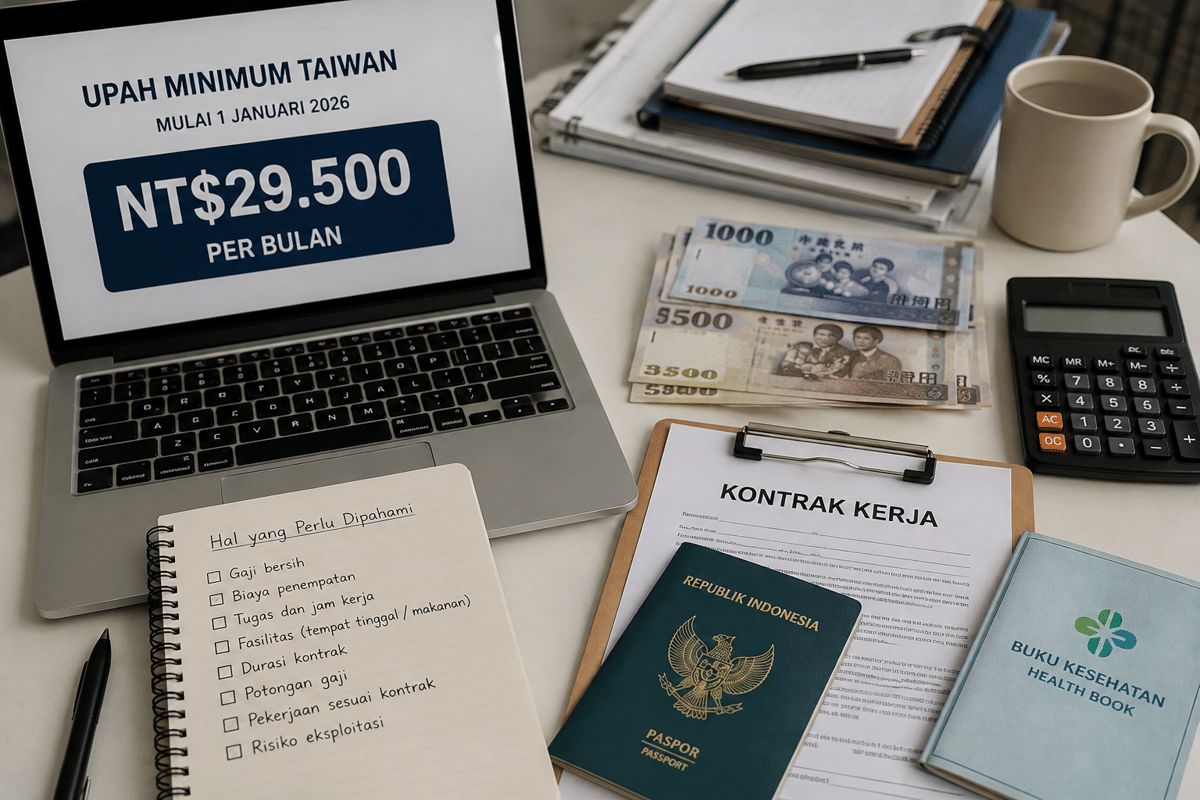 Syarat dan Cara Kerja di Taiwan