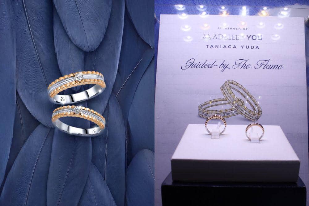 Ide Wedding Ring dari Adelle Jewellery x You