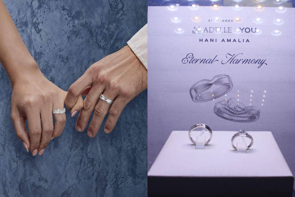 Ide Wedding Ring dari Adelle Jewellery x You