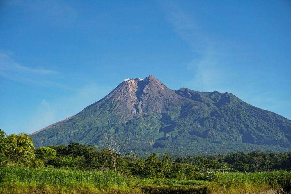 Gunung Berapi yang level siaga