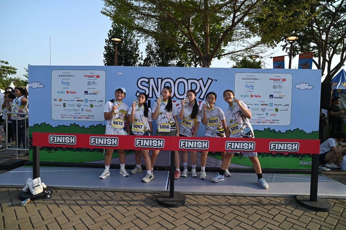 Siap-Siap Gemas! Intip 5 Keseruan Snoopy Run Indonesia 2026 di PIK