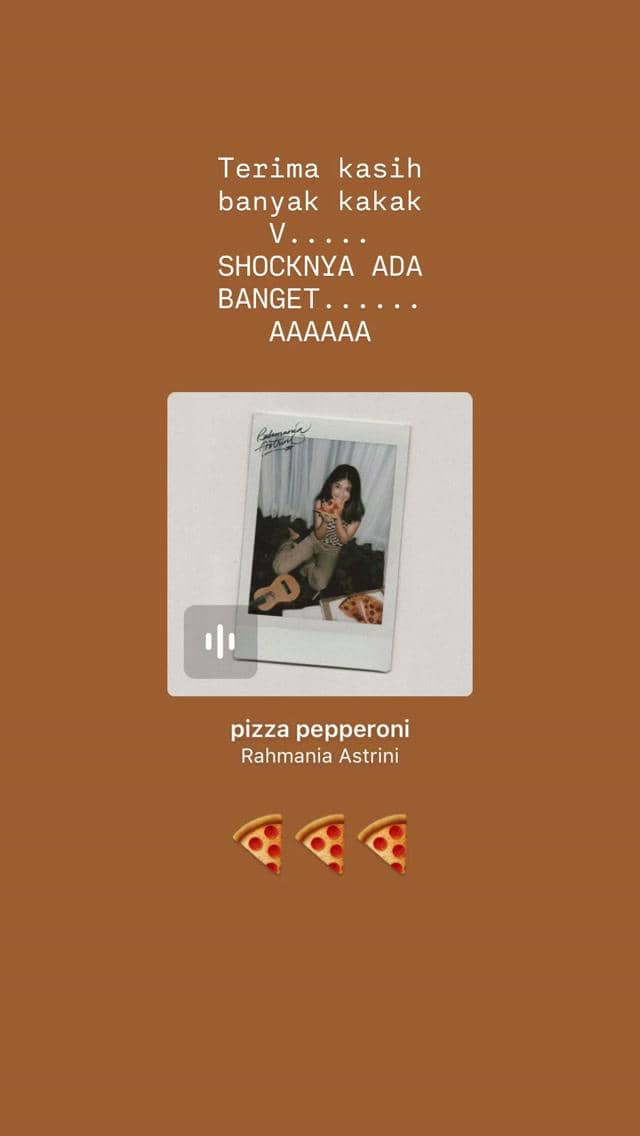 Lirik lagu Pizza Pepperoni