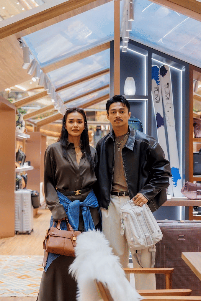 TUMI's Fall/Winter 2026 Alpine Chalet Pop-Up