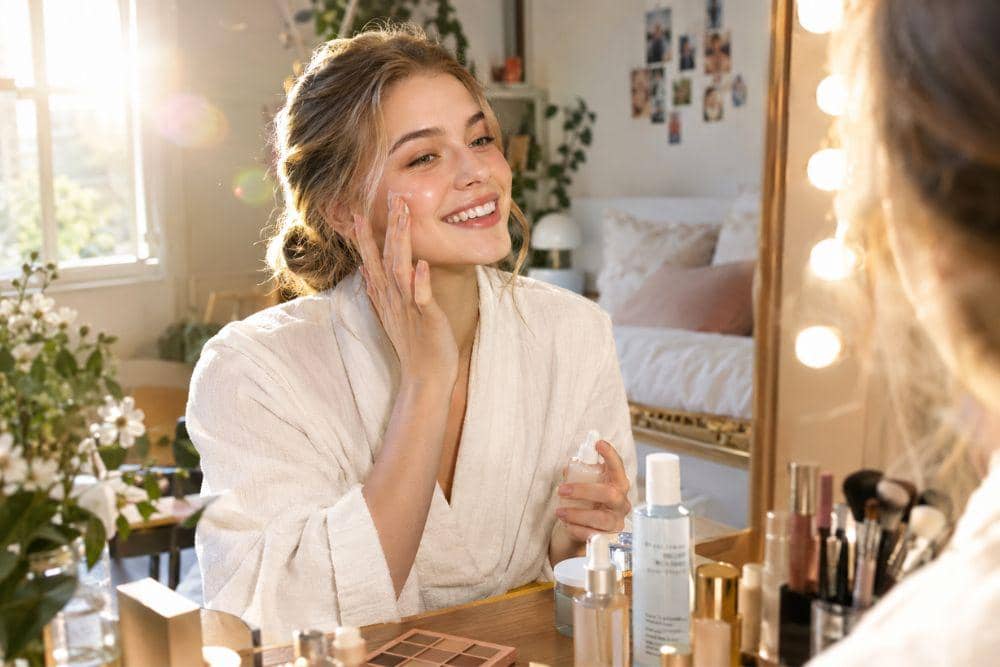 Tips Skincare Saat Cuaca Panas Agar Makeup Tidak Luntur