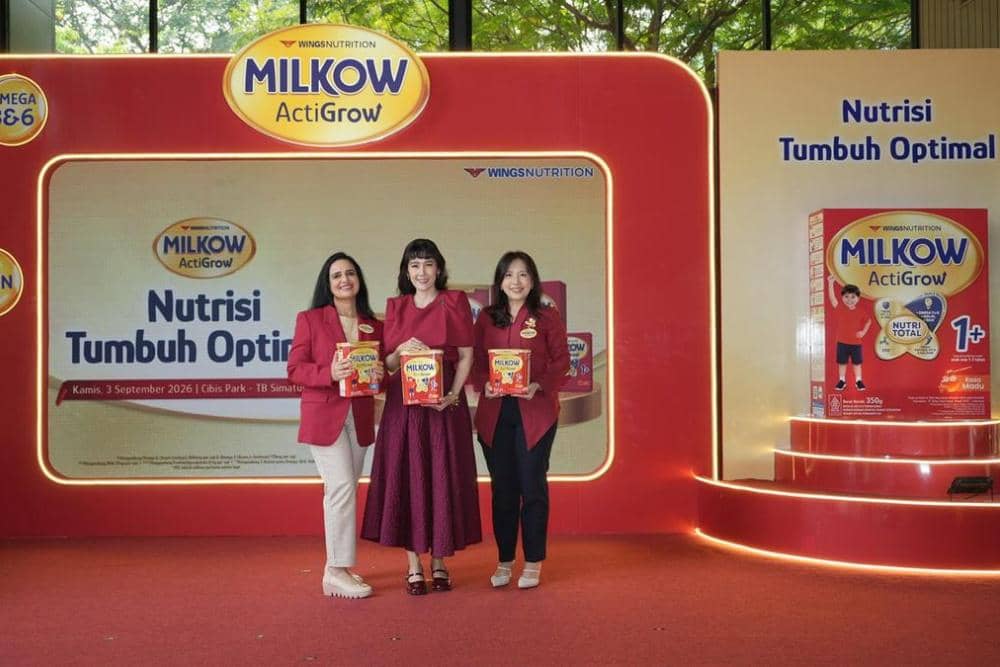 Dukung Tumbuh Optimal, Wings Rilis MILKOW ActiGrow