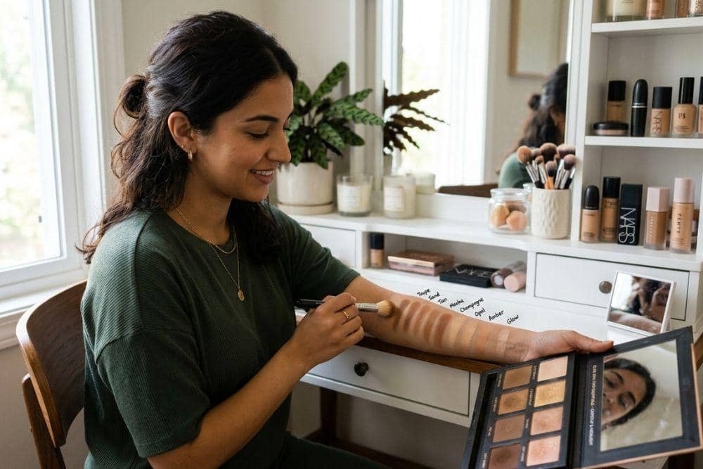 Cara pakai Highlighter dan Contour untuk Kulit Olive