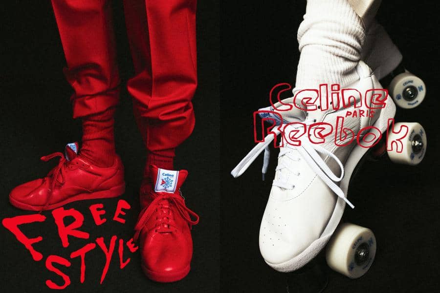 Sneaker Freestyle Lo 1982, Sepatu Ikonik Celine x Reebok Kembali Hadir