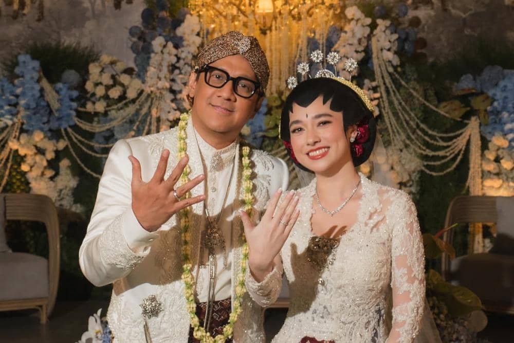 Pernikahan Andre Taulany dan Amanda Rigby
