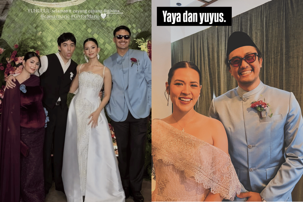 Mario Caesar dan Givina Lukita Resmi Menikah