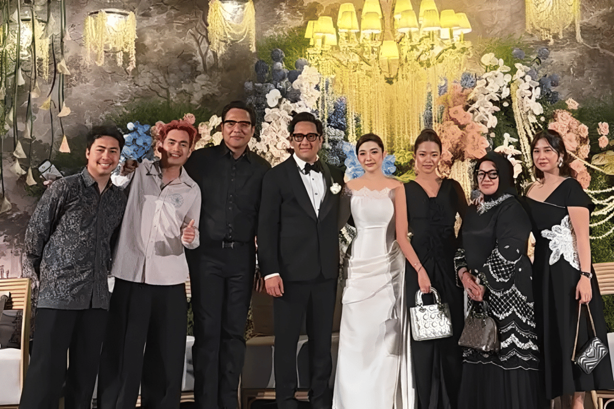 Tamu Artis di Resepsi Andre Taulany dan Amanda