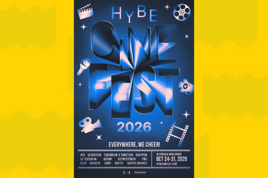 HYBE CINE FEST 2026 Hadir di Jakarta, Catat Jadwal dan Lokasinya!