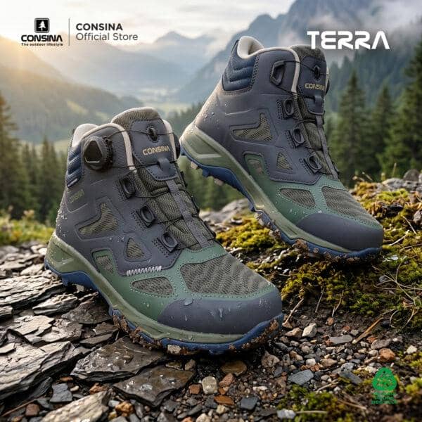 sepatu hiking perempuan waterproof