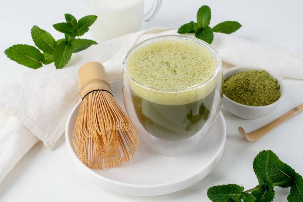 Matcha sebagai pilihan minuman di pagi hari