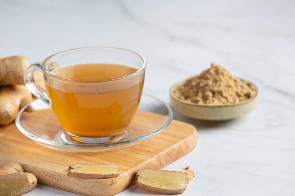 Teh jahe sebagai pilihan minuman di pagi hari