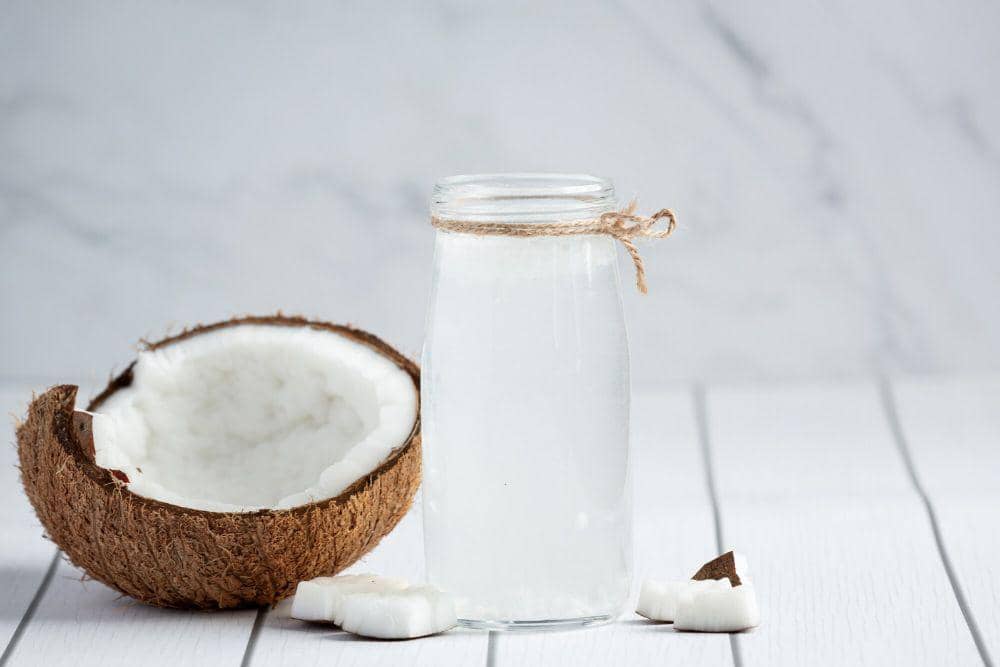 Air kelapa sebagai pilihan minuman di pagi hari