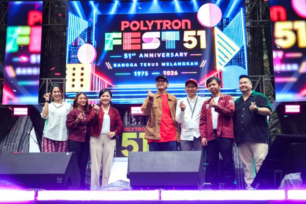 Rayakan 51 Tahun Perjalanan di Indonesia, Polytron Luncurkan Kampanye "Bangga Terus Melangkah"
