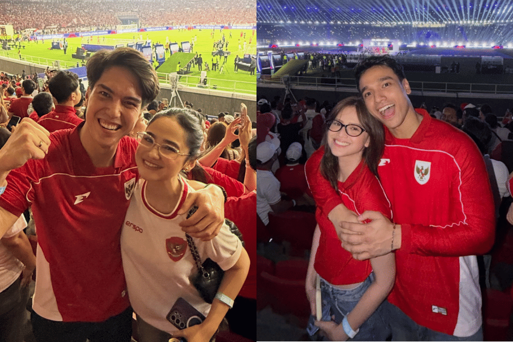 12 Potret Pasangan Artis Nonton Final FIFA ASEAN Cup 2026 di GBK, Seru!