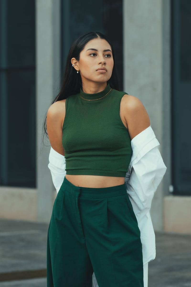 Outfit Emerald Green