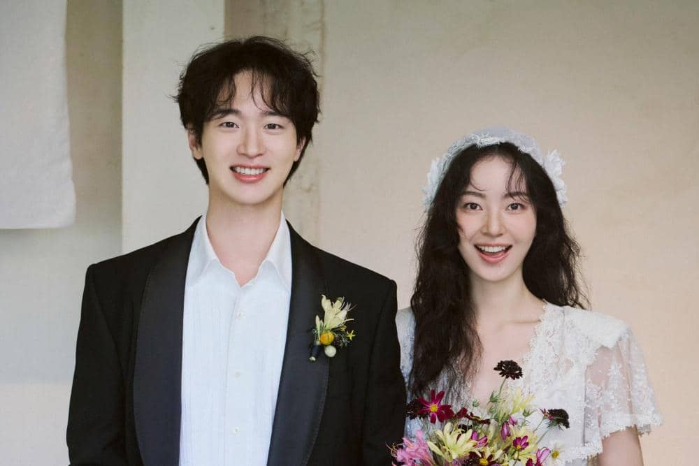11 Potret Pernikahan Jang Dong Yoon & Kim Seung Yoon, Simpel nan Elegan
