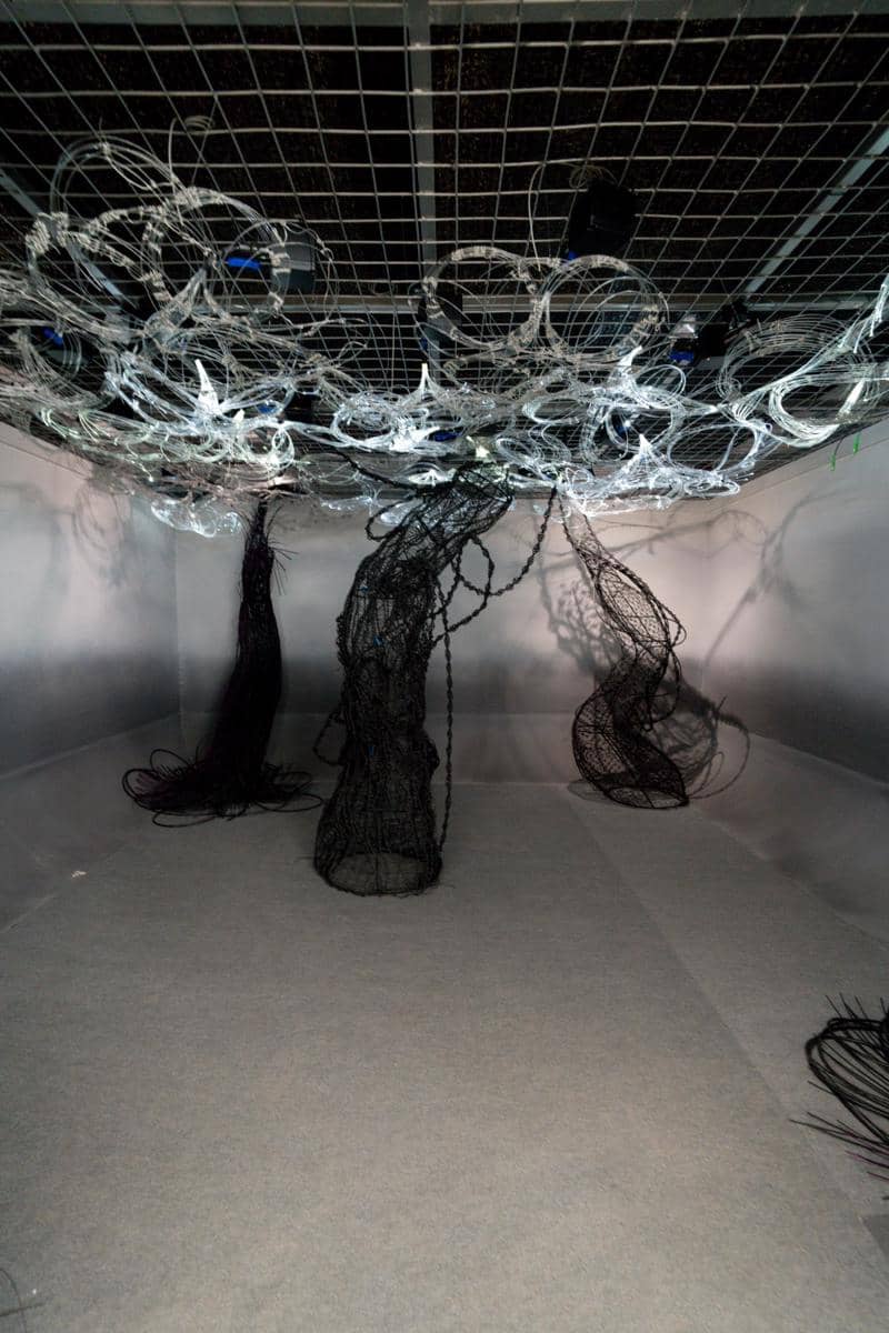 Day 1 _Hutan Kabel (Wood Wide Web)_ by Agnes Hansella at iForte & Protelindo Group booth.JPG
