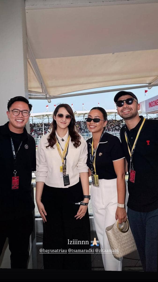 Artis nonton MotoGP