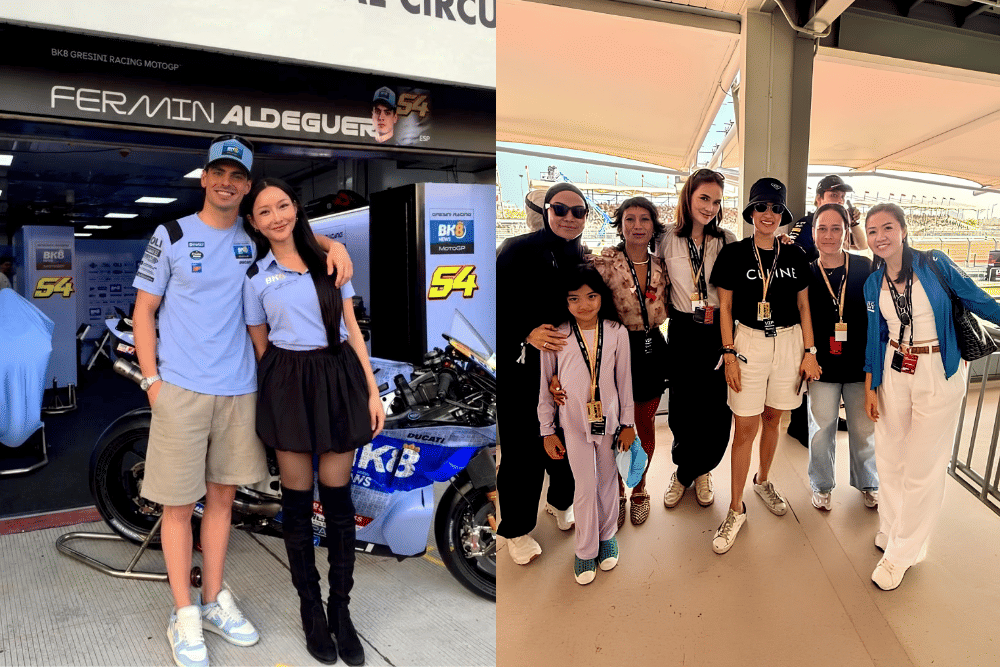 6 Gaya Artis Nonton MotoGP Mandalika 2026, Stylish di Sirkuit
