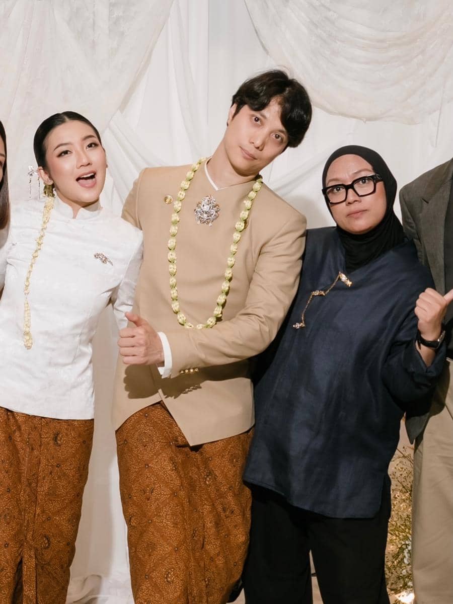 Potret pernikahan Dikta dan Rachel Florencia