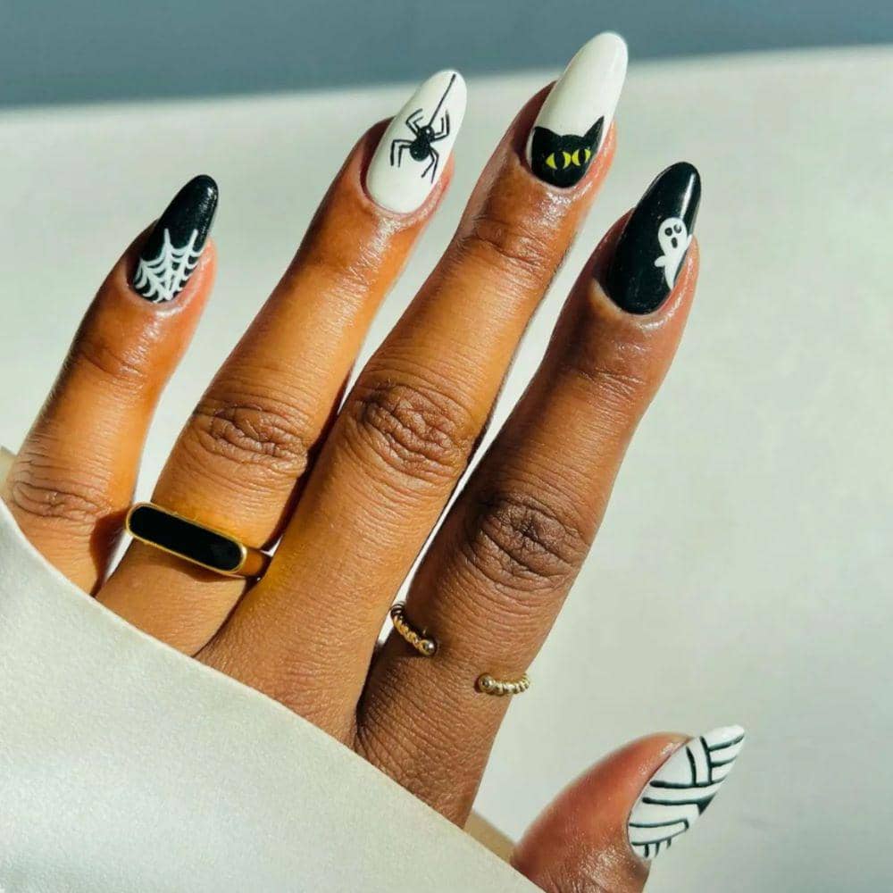 Inspirasi Nail Art Halloween