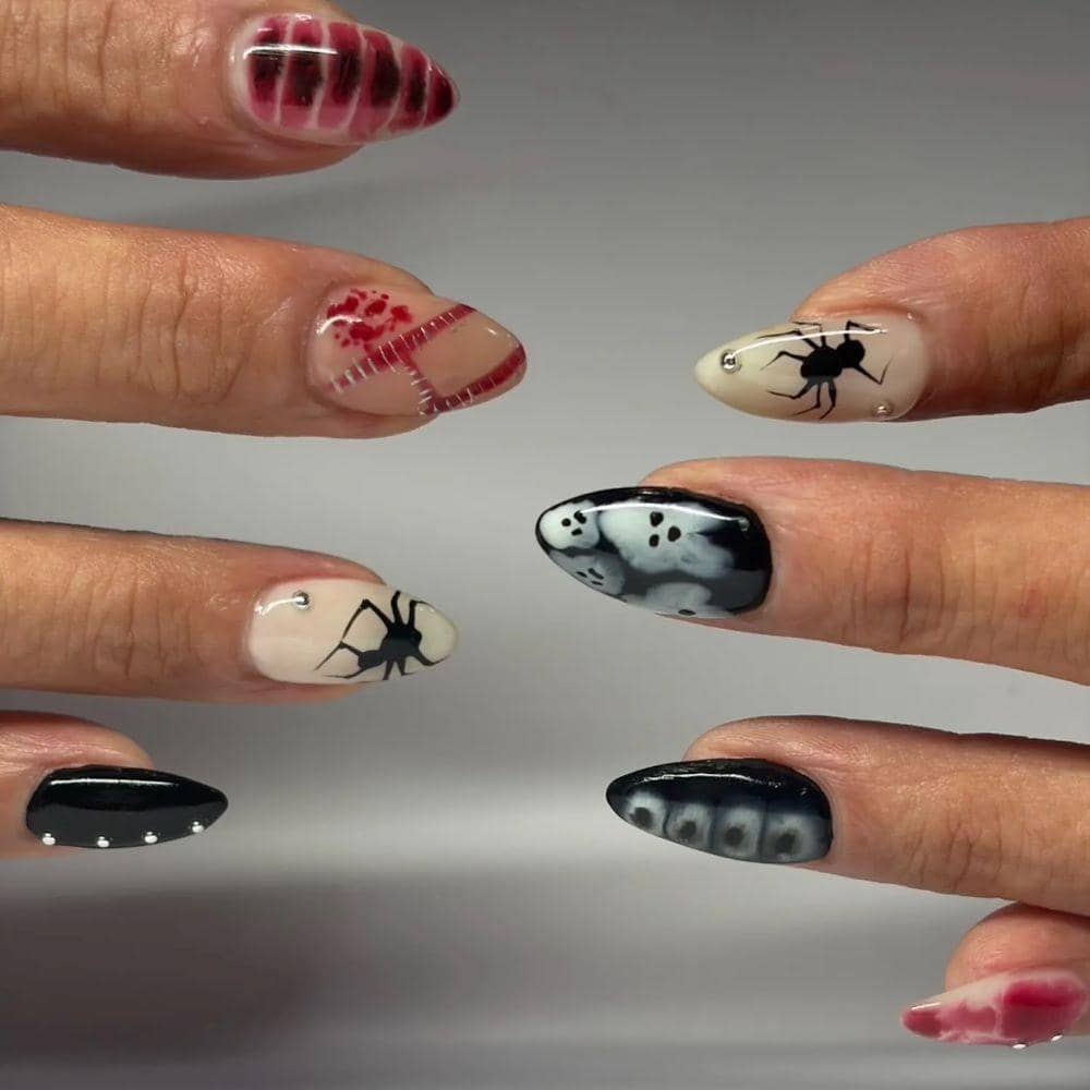Inspirasi Nail Art Halloween